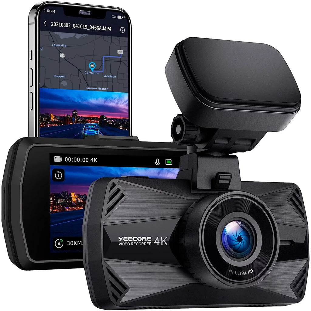 5G Dash Dash YEECORE Dash Dash 512GB Night D21 Parking Camera App, Angle with WDR, Accident cam Cars, WiFi Built-in cam, Vision for Cam Record, GPS Car Max Dash Mode, 4K, Camera, 157°Wide