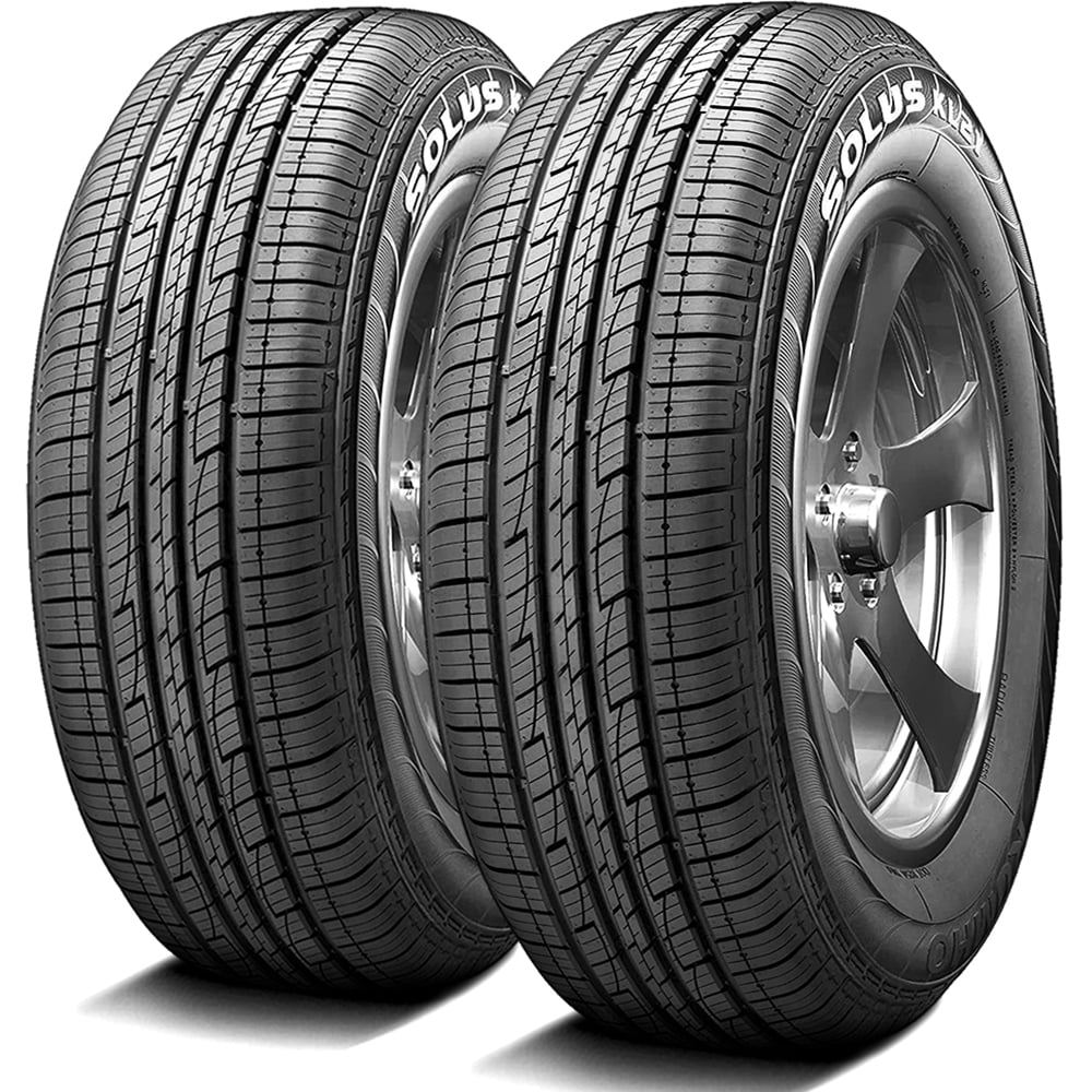 Solus Pair EX Sport Santa Kumho All Hyundai Eco 2.0T, of Season 2 2014-18 Fe 2017-18 102H Tires KL21 (TWO) 235/60R18 Kia Fits: A/S Sorento