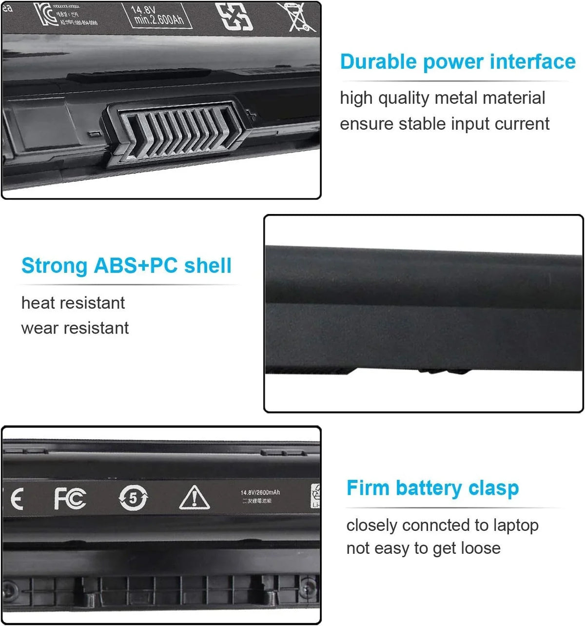 3552 3567 5759 5559 5000 Inspiron Dell 3551 5758 40Wh y for M5Y1K 15 14.8V 3000 5566 3558 Series 5555 5558 17