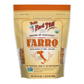 Organic Bob's Red Farro (Pack 4) Grain, Mill of 24 Ounce