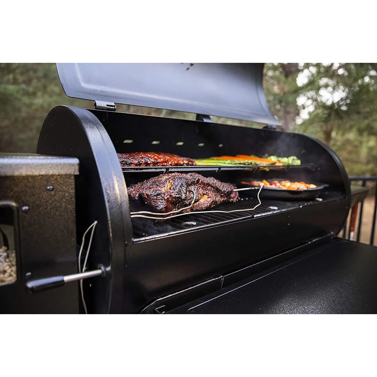 Dansons & Black Navgator Pellet Grill, 262965 Gray 1150