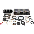 Impreza Package Color Subaru 2002-2007 WRX with 7 GlowShift Gauge Dashboard Set Gauge GS2 Tinted Triple Fiberglass