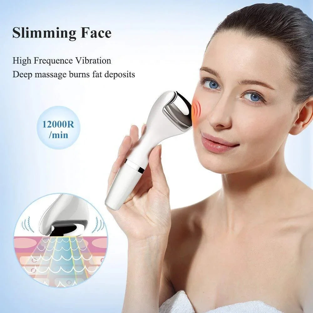 Anti-Aging Steel Face TOUCHBeauty with Roller Body Stainless Massager