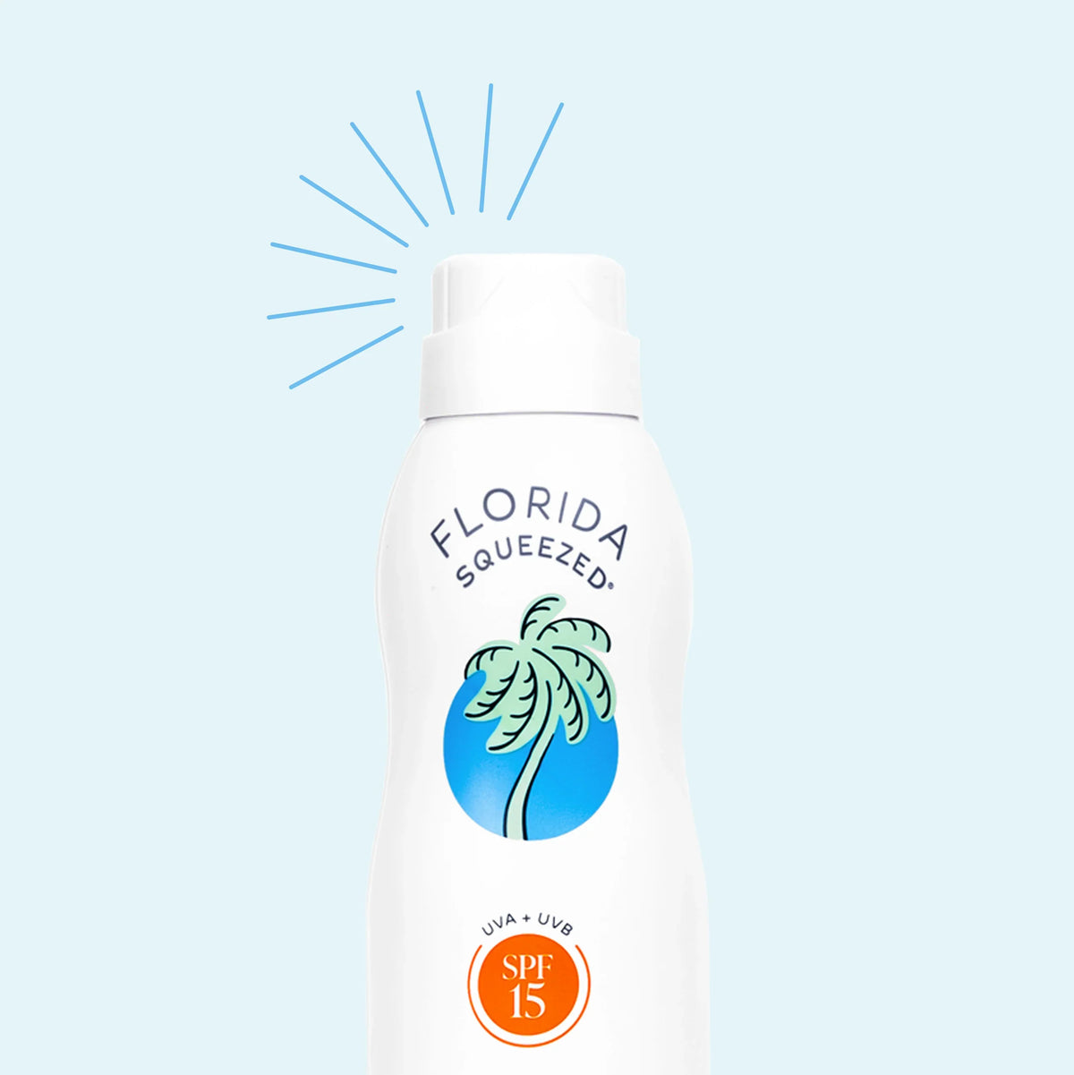 oz 6 15 Non-Aerosol Spray Squeezed Florida SPF Sunscreen