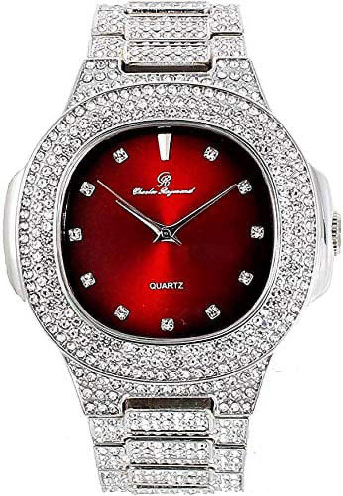Red) Hip Floor Hop ST10325/ST10364 Power On Bling'ed and Watch The Flaunt Dance Couples Perfect Out for - King His&Hers Set to Blood (SLV and Off Queen