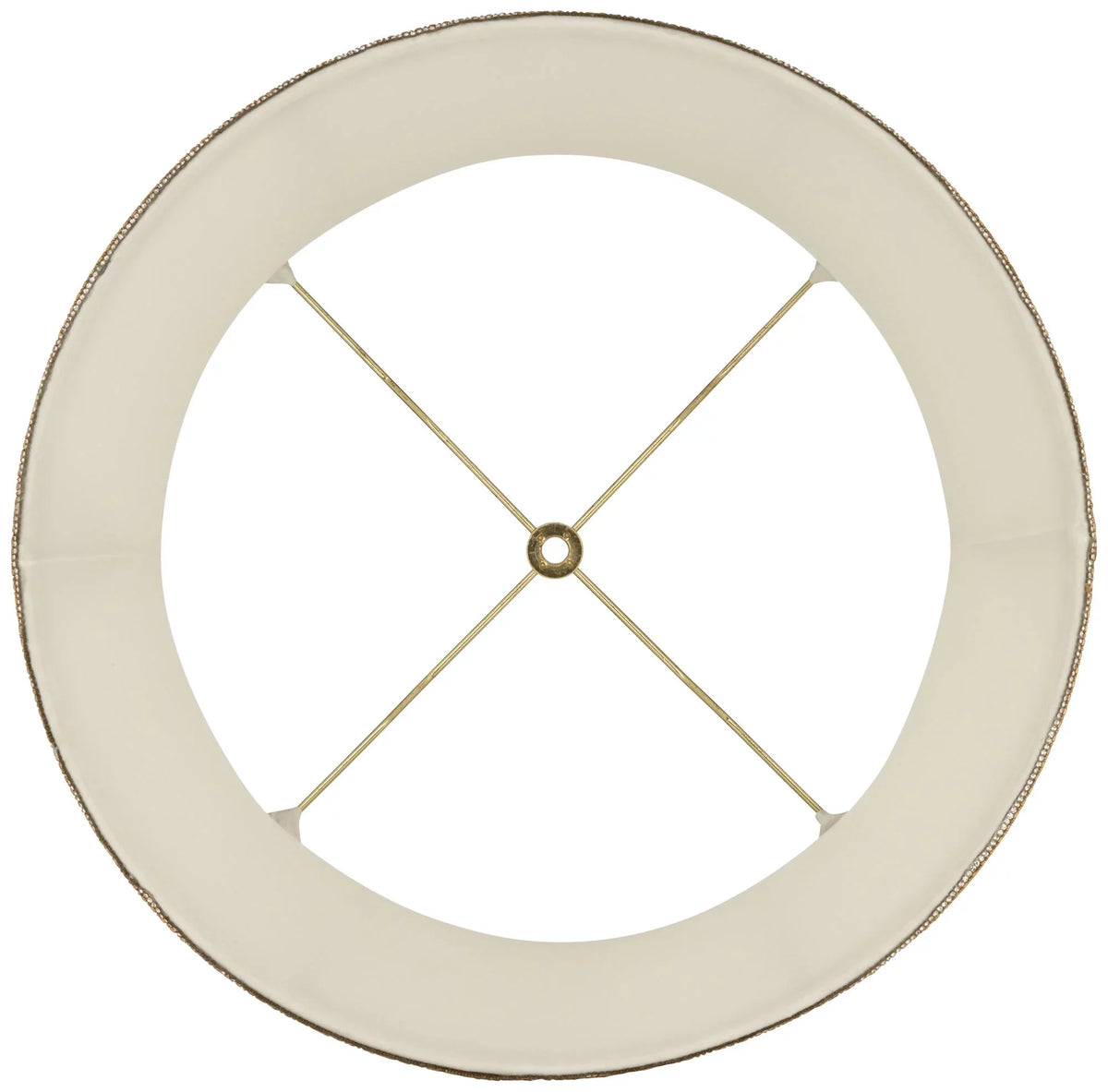 Medium Milano Shades 16" Lamp x 12" and High Fitting Bottom Replacement Finial Cream Harp Washer Drum x Springcrest Top 14"