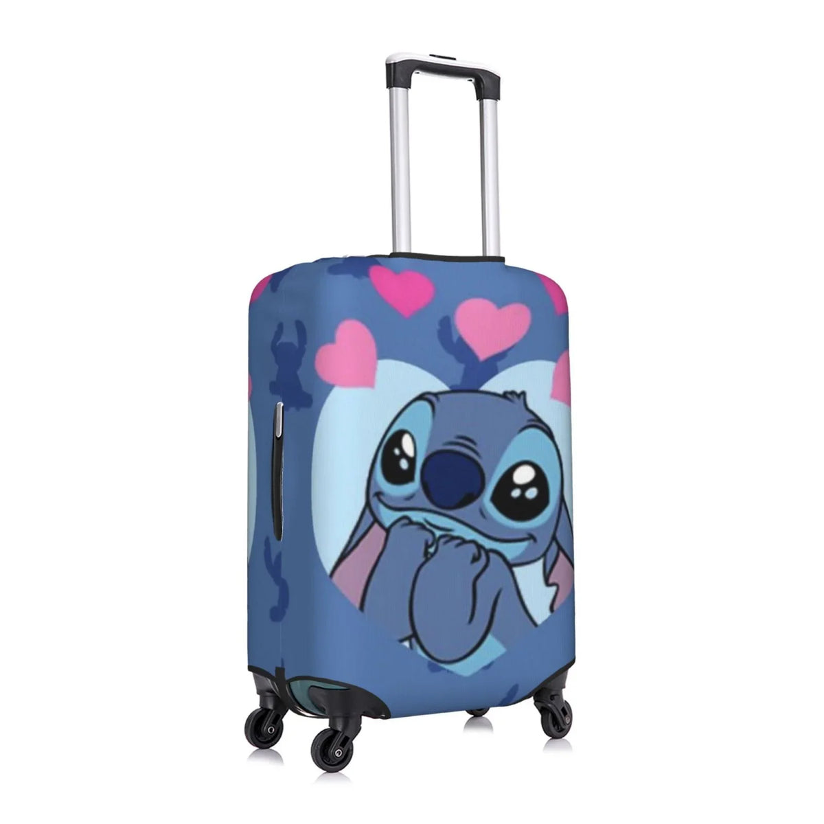 Travel Luggage Stitch Organizers Cover Elastic Protective Fits Suitcase Heart Large Cover