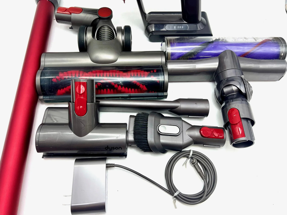 Motorhead V10 244393-01 Cyclone PURPLE/RED Pre-Owned (Fair) Stick Vacuum Dyson - Cordless