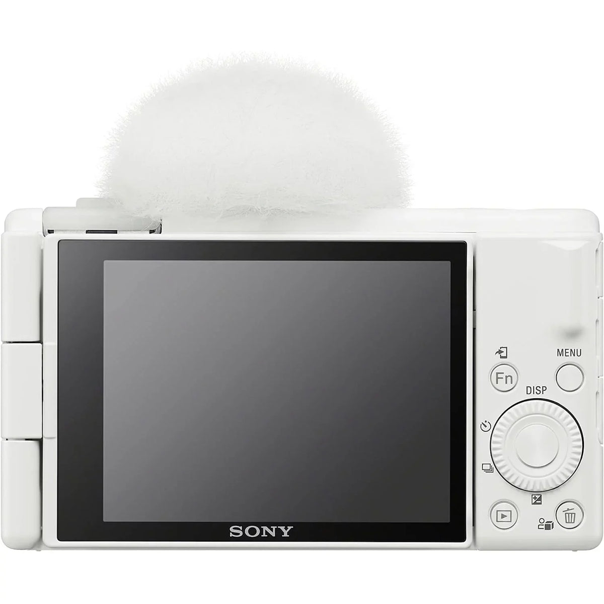 Video Content ZV-1F Vloggers & for Vlog Creators Sony and 20.1MP with 4K Bundle ZV-1F/W White Camera
