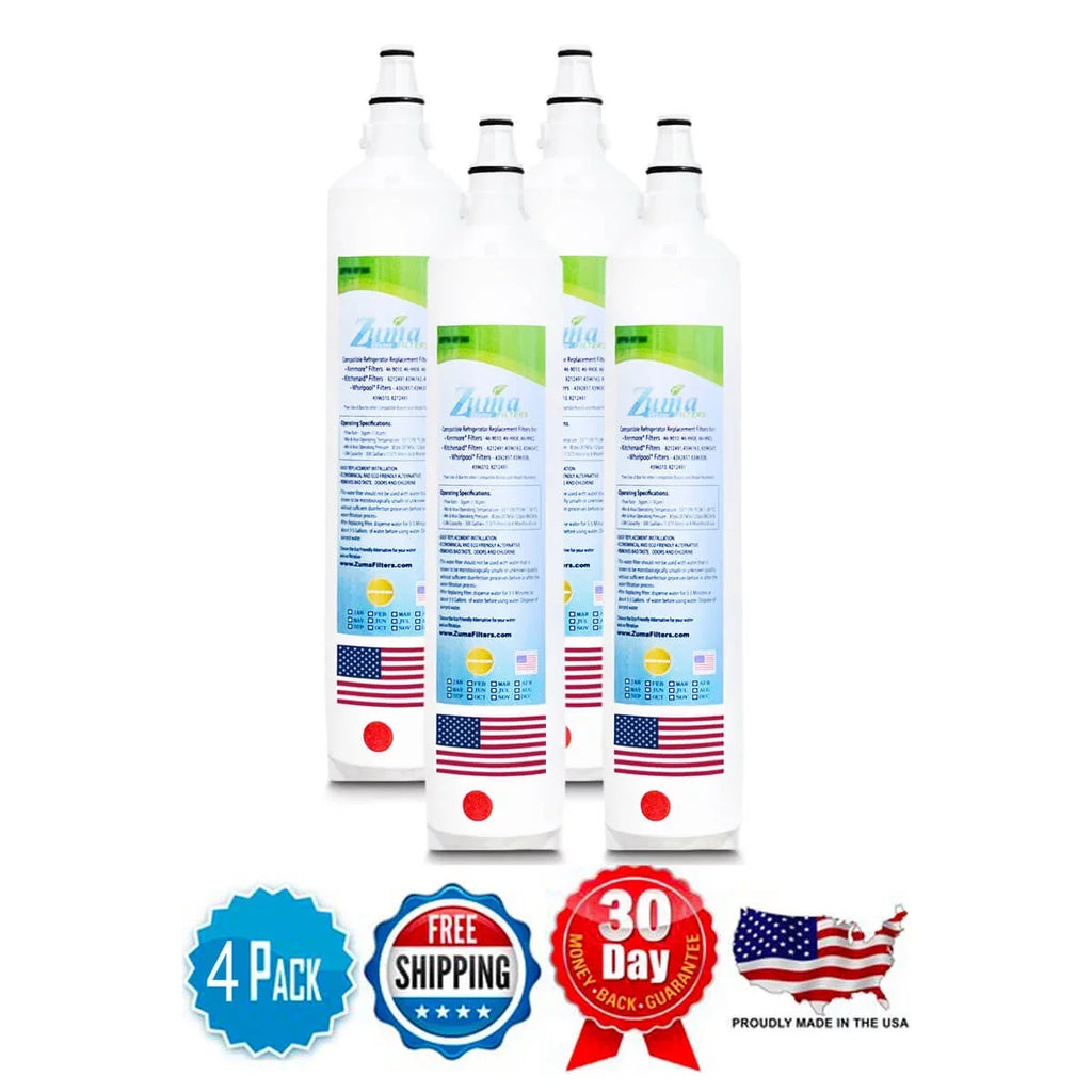 , , ZWFZ1-RF750 Compatible 648PROG Subzero® Water Brand Filters U.S.A. ZUMA , with Made - 4 - Pack in Model #