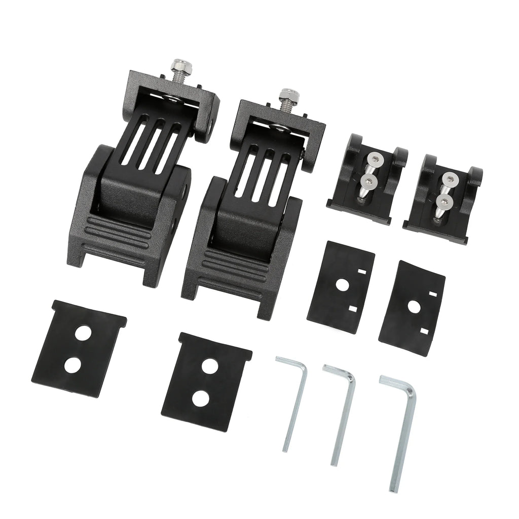 2pcs Wrangler Hood Latches Catch Unique for JK Auto JKU Jeep Lock Bargains 2007-2017