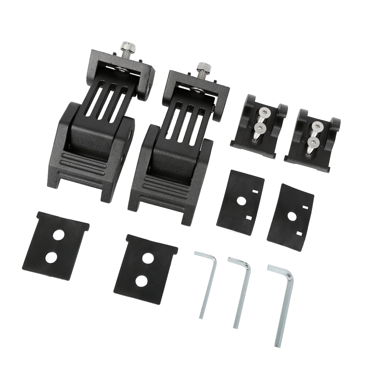 2pcs Wrangler Hood Latches Catch Unique for JK Auto JKU Jeep Lock Bargains 2007-2017