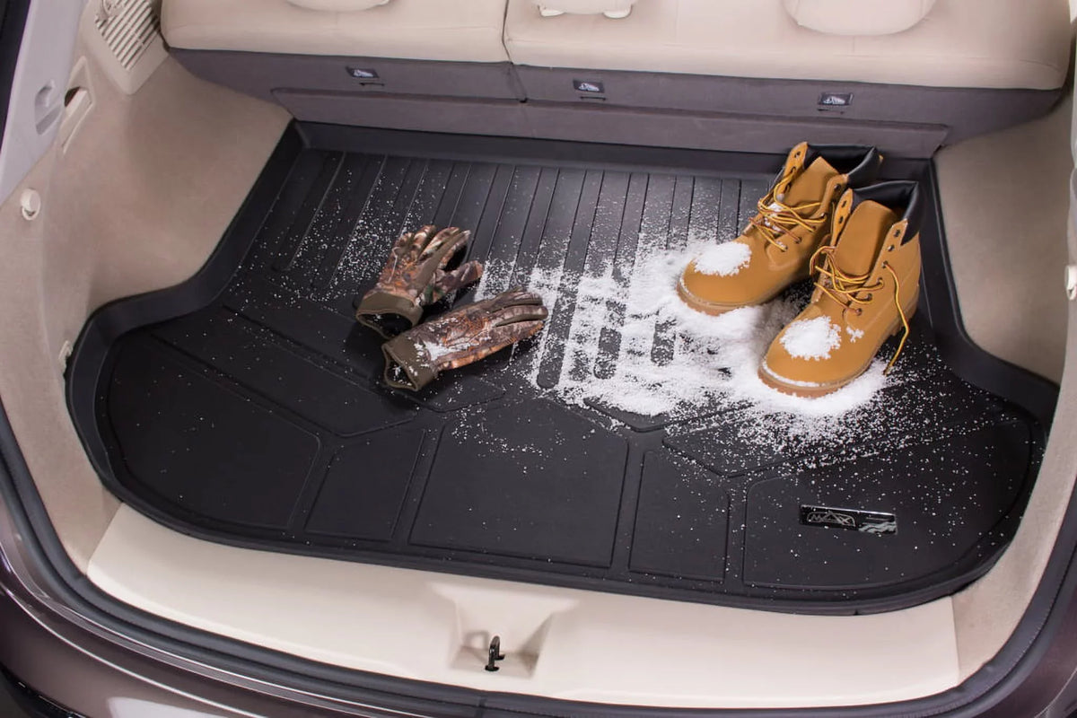 Trunk Fit Black 2007-2014 Edge Floor Ford / All Cargo Custom MKX Mat 2011-2015 Lincoln With Compatible Liner SMARTLINER Weather