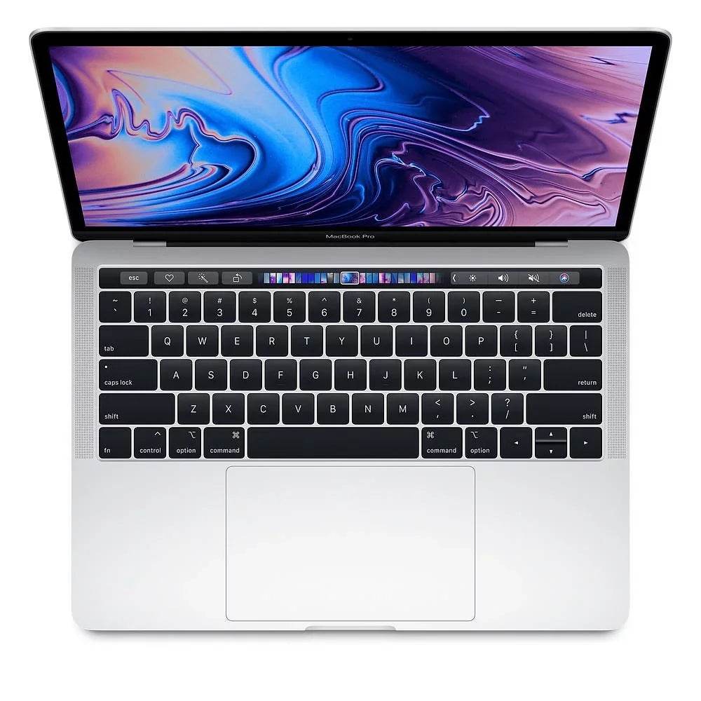 13.3-inch Adapter Mac Quad Grade 8GB SSD OS MV992LL/A i7 (2019) Excellent 512GB Touch (Retina, Big Power Memory Core Sur Pro Display Included Bar) Silver, Macbook 2560x1600 2.8Ghz