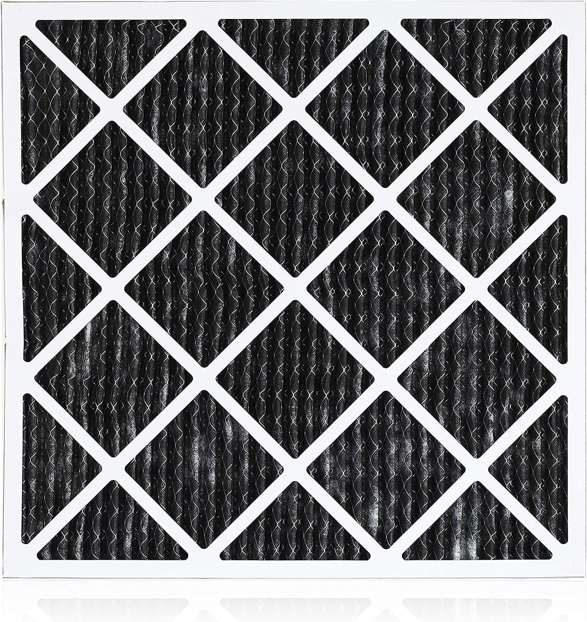 Filterbuy with Air Carbon 8 MERV HVAC (5-Pack) Odor Furnace Eliminator Activated Filters Pleated AC 16x18x1