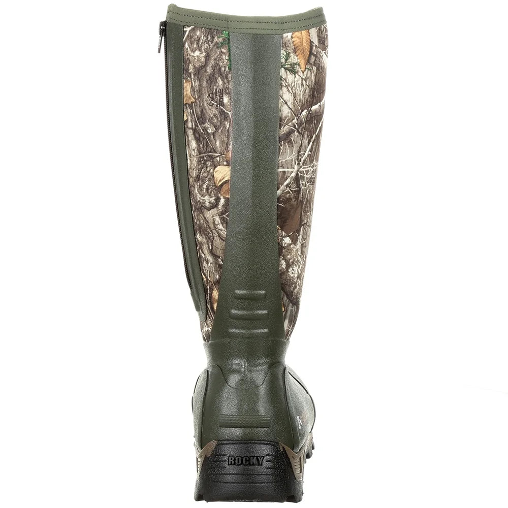 16 Mens Inch Pro Rocky Rubber Waterproof Casual Outdoor Insulated Mid Boots Sport Calf
