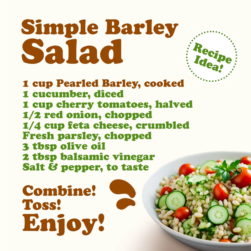 by Live Pearled to Kosher, Food Vegan, — 25 Pounds Barley, Raw —