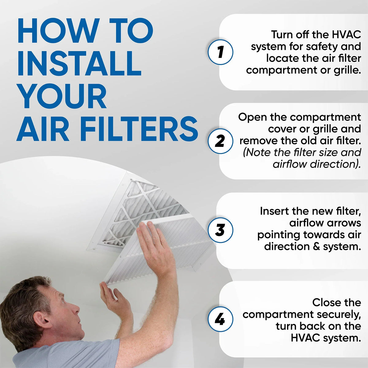 Size: 3 Actual x Air 2" 12x20x2 Pleated Glasfloss. x MERV Filters Pack of Inch 1-3/4 11 19-1/2 by 11-1/2