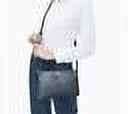 Kate York Medium Spade Crossbody Style Nwt Zip New Black Adel Bag Top WKRU6725