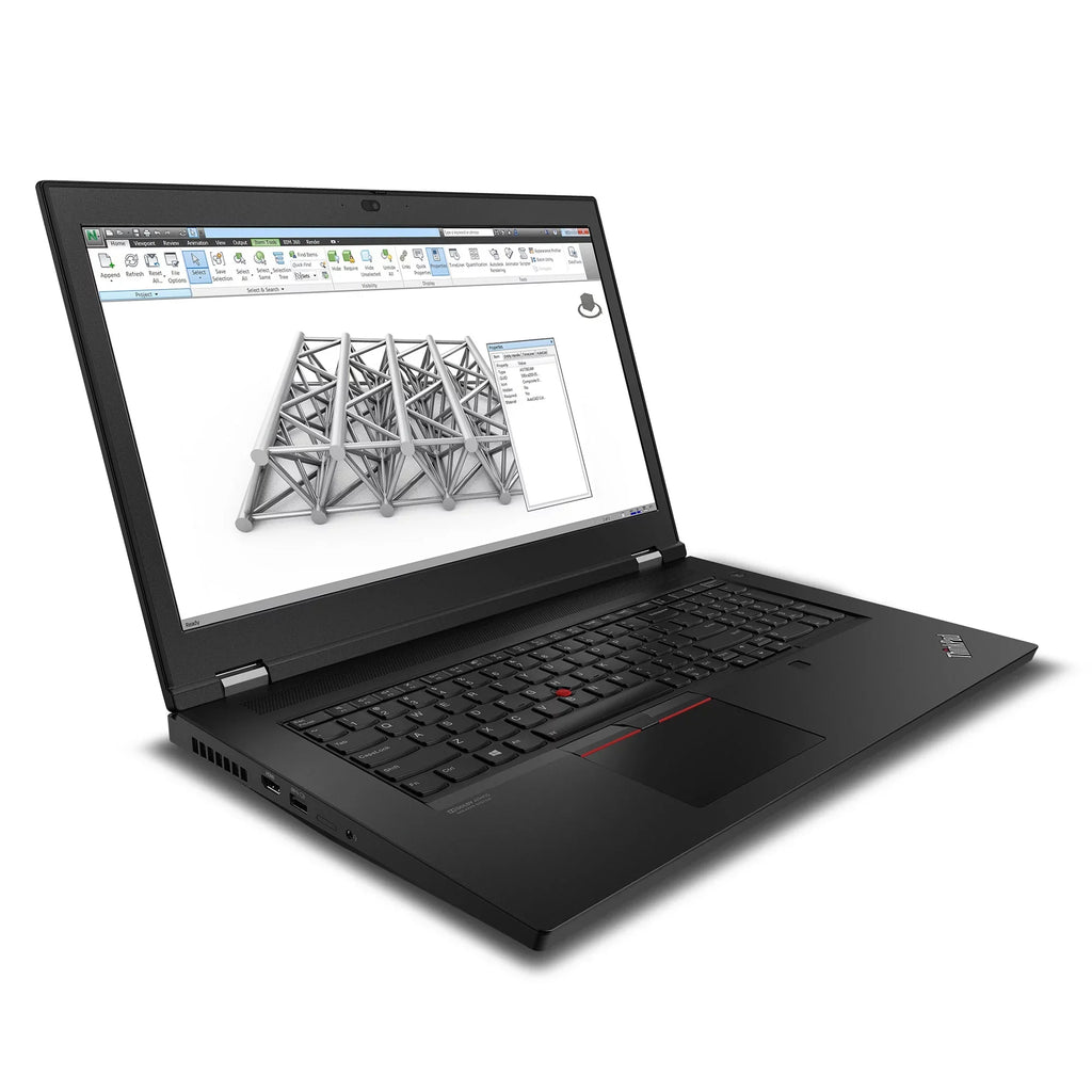 P17 Lenovo nits, 32GB, FHD Quadro, Laptop, 1TB ThinkPad 17.3" IPS 300 i7-10750H,