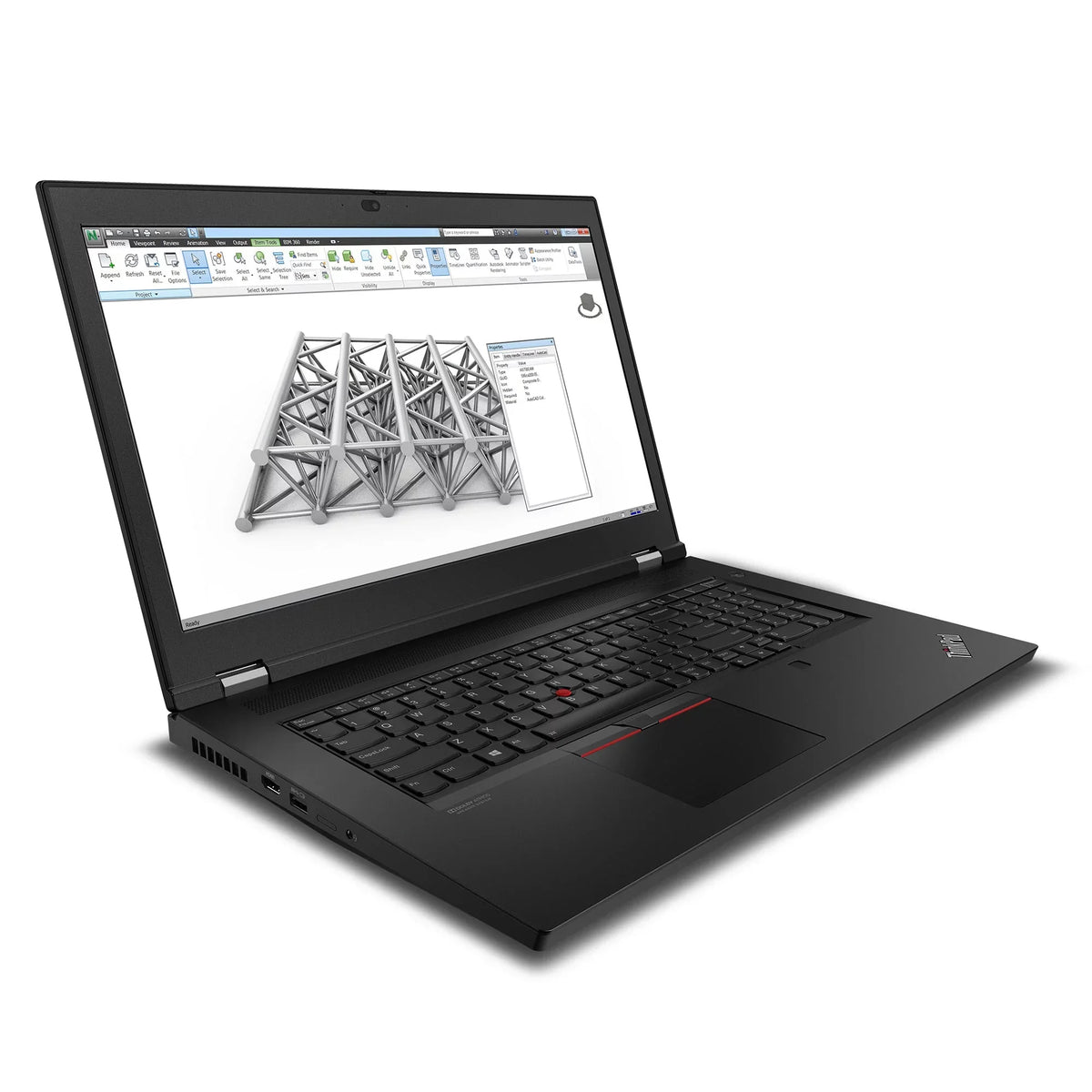P17 Lenovo nits, 32GB, FHD Quadro, Laptop, 1TB ThinkPad 17.3" IPS 300 i7-10750H,