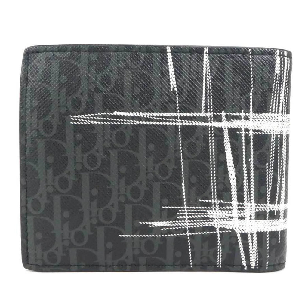 Pre-Owned (Good) wallet HOMME black series men leather Dior Homme folio DIOR