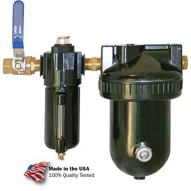 200 Economy Black 1 in. Bowl, Dryer, 0.5 - & NPT, Zinc Air qt. Desiccant Aluminum Stage PSI