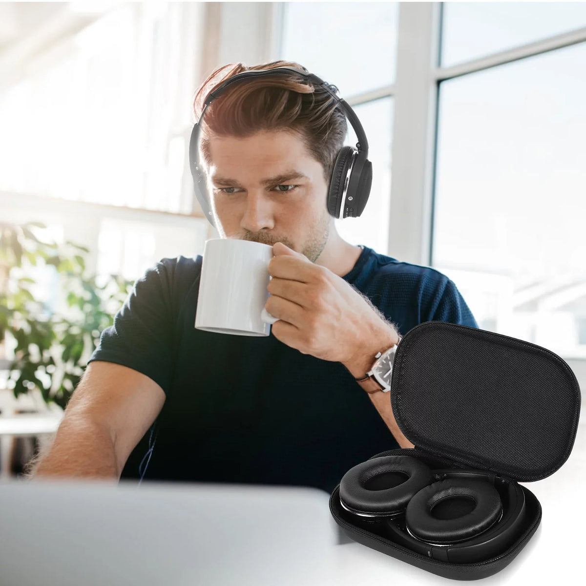 Wildfire Headphones with Comfort Bluetooth HTC High Ear Bass, The Stereo Superior Over Deep E2 Wireless with Mic Resolution Earphones for UrbanX Phone Call Audio, UX35 Support