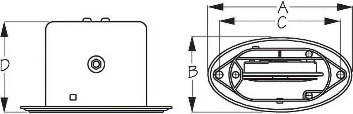 Hidden V.2 Grills Drop-In Sea-Dog Horn Line with 431230-1