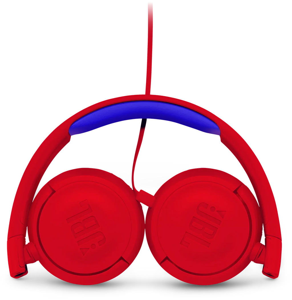 JBL - JR300 Kids Headphones Red On-Ear