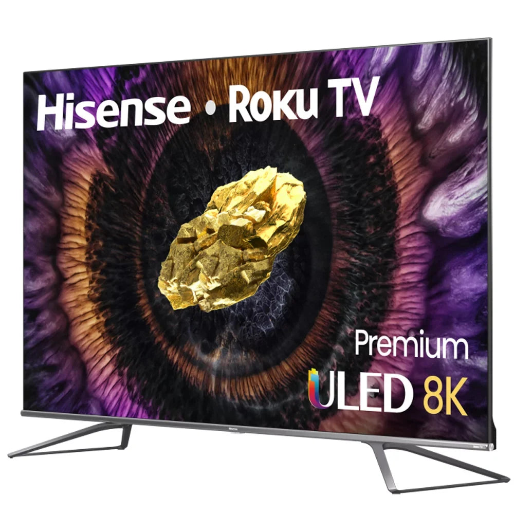 TV Wall Vision Roku Adapter 2.0 Smart 2021 Channel with Bundle Deco 75" Quantum Dolby Bundle Mount Premium 75U800GR Soundbar, 8K Hisense with Dot 37"-100" TV ULED Bracket 60W 6-Outlet Surge and Home