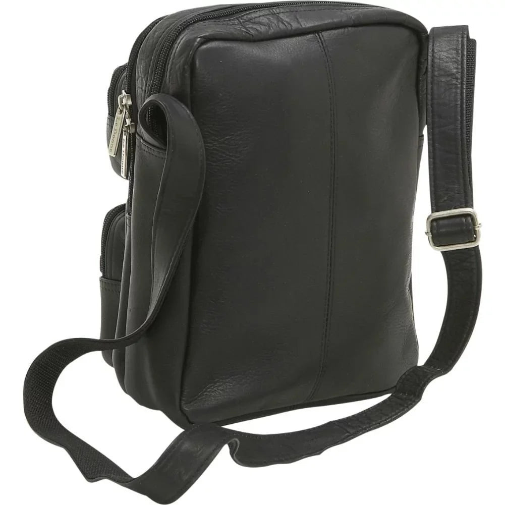Pocket Leather Bag LD-082 Donne Mens Le Multi