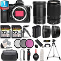 VR Camera 24mm f/4.5-6.3 Lens + 3 Lens + + Handbag 64GB Mirrorless Nikon + Z5 with f/1.8 PC Set 50-250mm S Filter