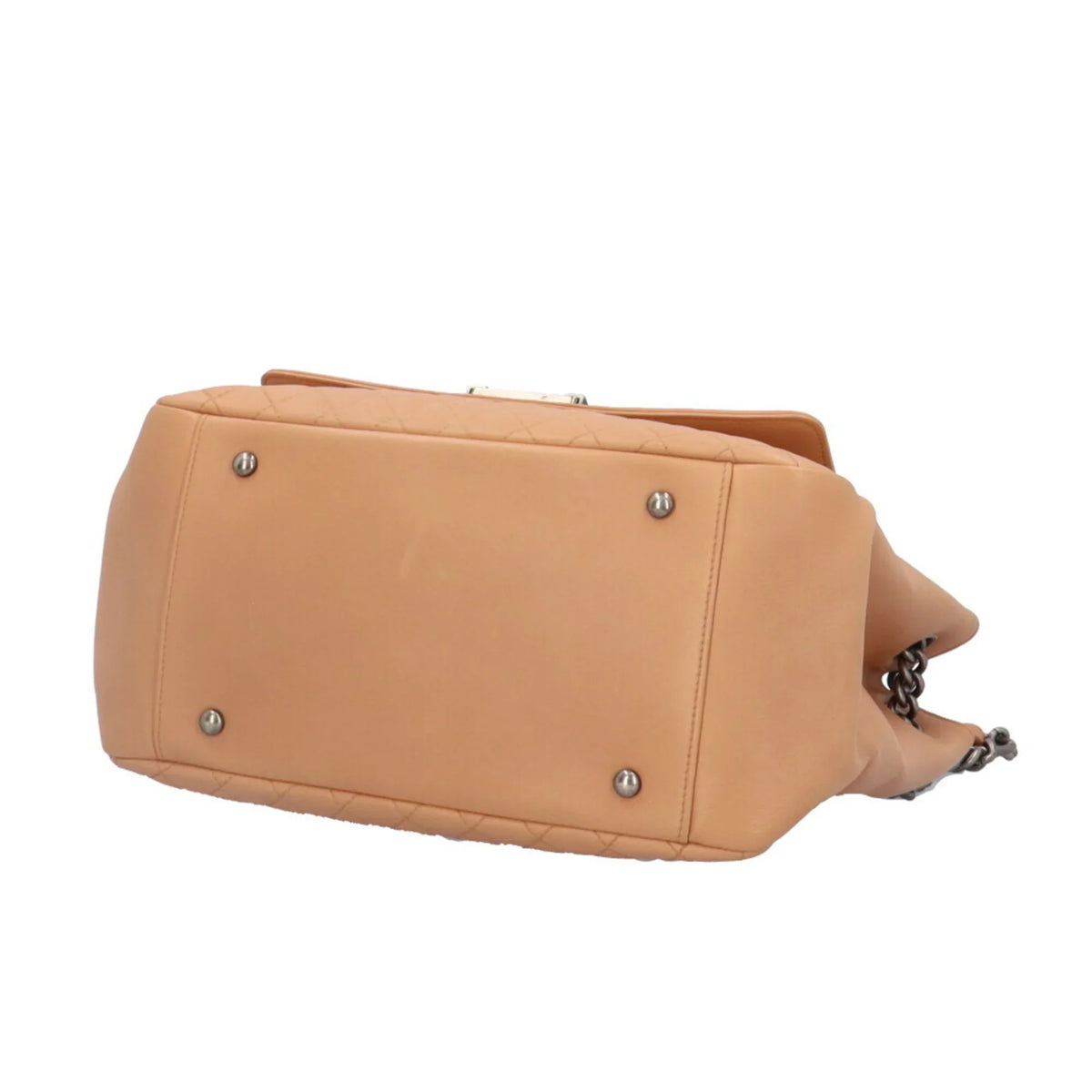 CHANEL Pre-Owned Shoulder Chanel (Good) Boy Beige Chain Ladies BRB10010000013292 Bag Leather