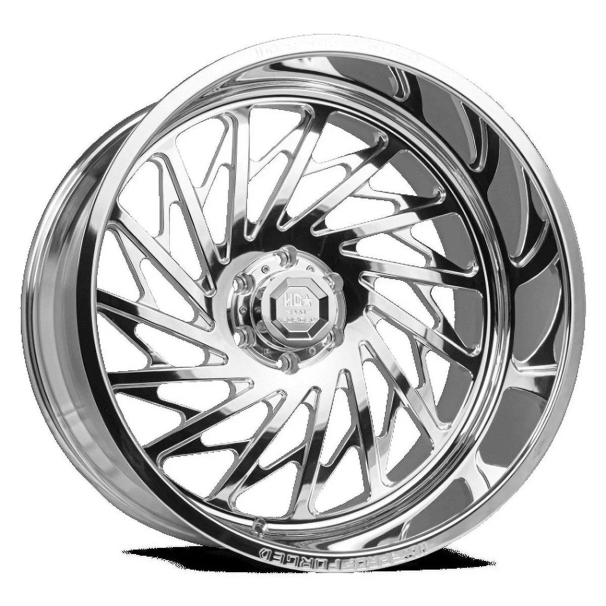106.1CB FORGED HAWKER HD High LHD 8 PRO Wheel LUXXX -76ET 8X170 Polished 26X14