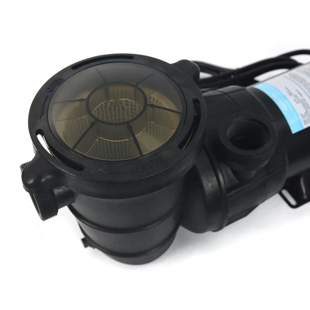 Self Filter Ground 1.5 Swimming HP 2-Speed Pump Pool XtremepowerUS Above 2" Strainer Prime Basket Spa Variable