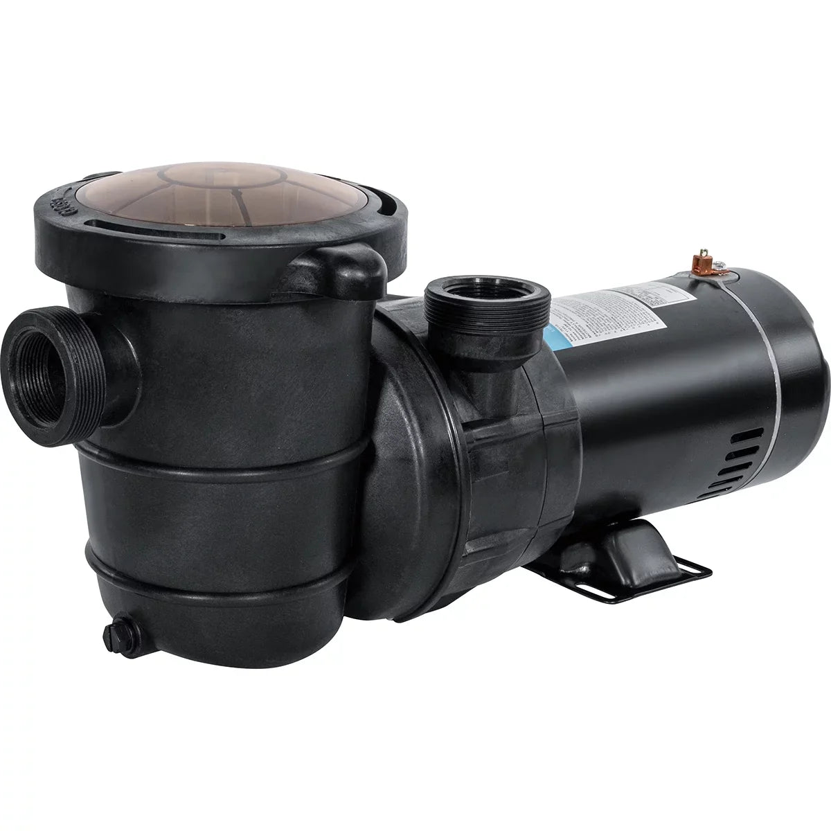 Self Filter Ground 1.5 Swimming HP 2-Speed Pump Pool XtremepowerUS Above 2" Strainer Prime Basket Spa Variable