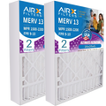 to 14201 FILTERS Air 2 Furnace CLEAN Filter MPR USA WICKED 13 Comparable Filter Pack MERV & AIR. 9 Made FPR 20x25x5 GeneralAire AIRX Compatible with Premium by - 2200 20x25x5 1500