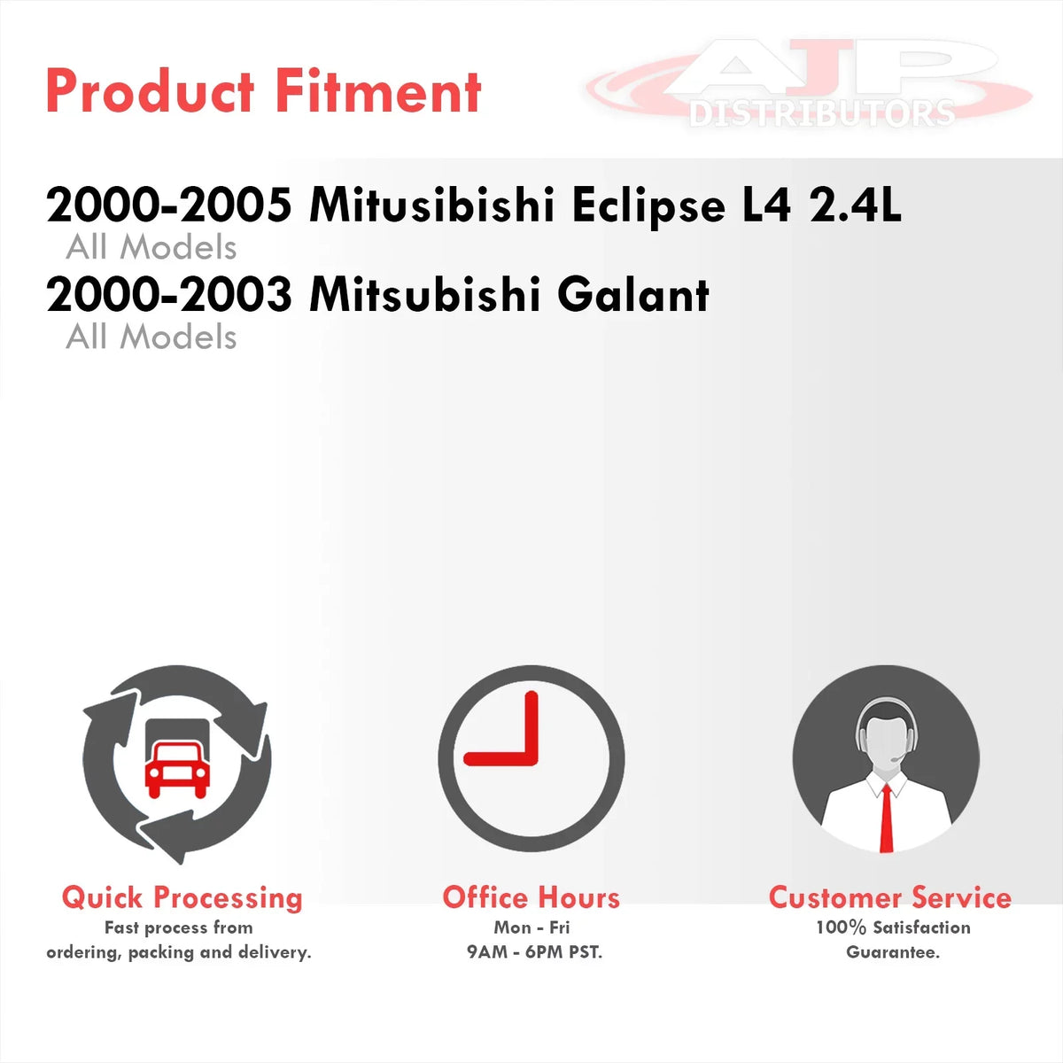 2003 Distributors Induction Galant Mitsubishi 1999 Air V6 Cold 2005 JDM 2002 Filter 2001 CAI AJP + Aluminum Piping Intake Black System Compatible/Replacement Pipe Eclipse For 2000 L4 2.4L 2004 3.0L