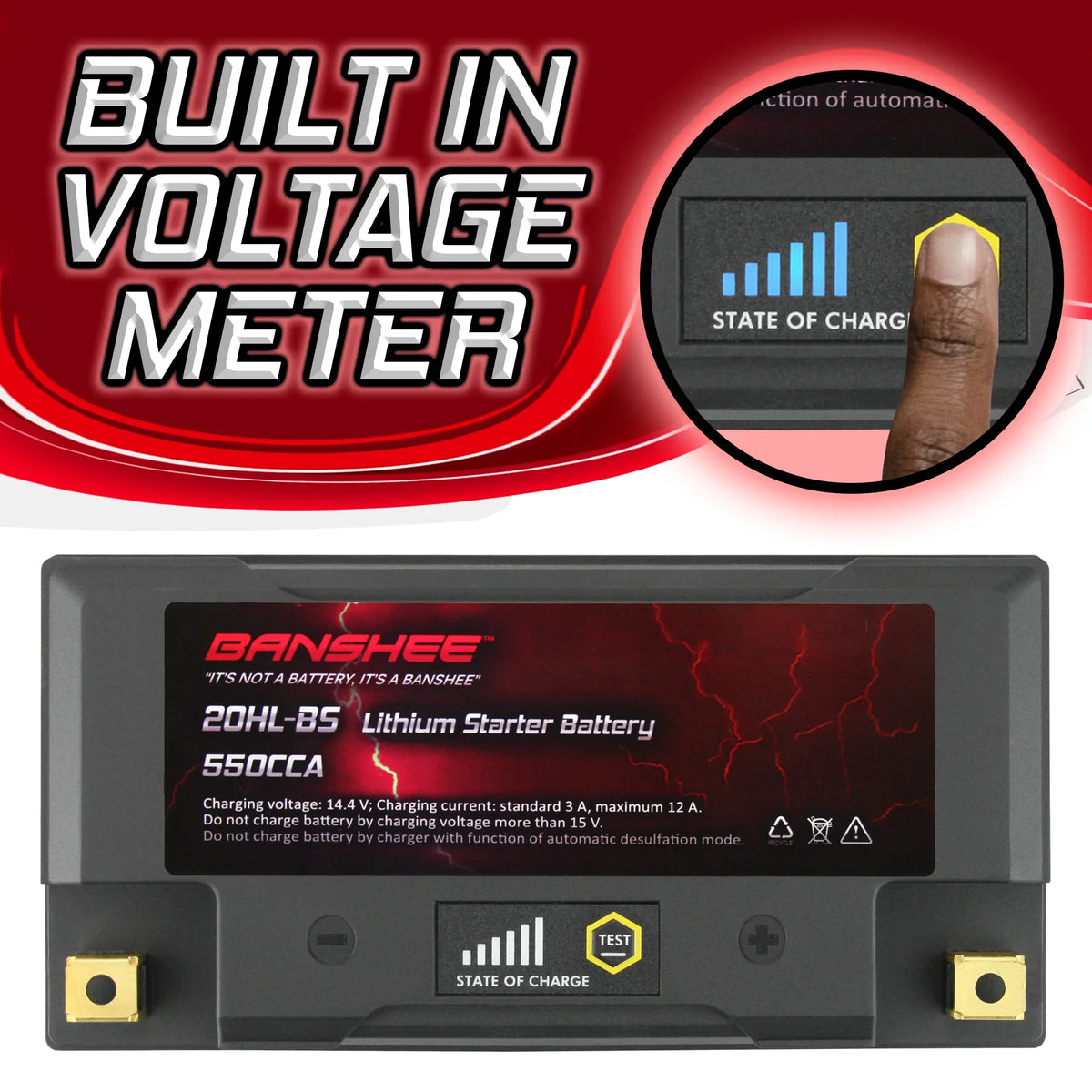 2008 SHO to Banshee Yamaha Compatible 20L-BS Motorsports Battery 2012 FX1800 with WaveRunner LiFePO4 FX