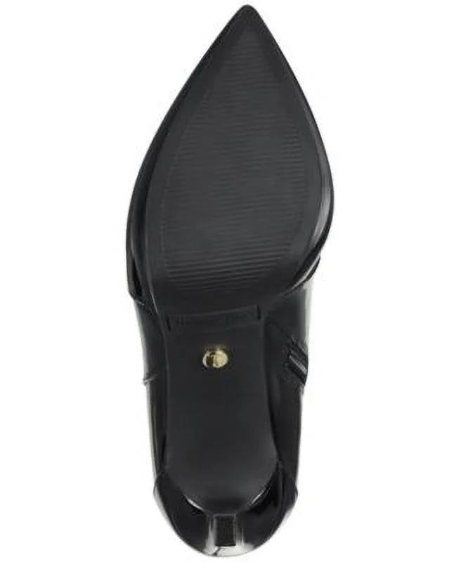 Boots Womens 5.5 Comfort Dress Zip-Up THALIA M Toe Black Stiletto 3/4" Trixi SODI Platform Pointy