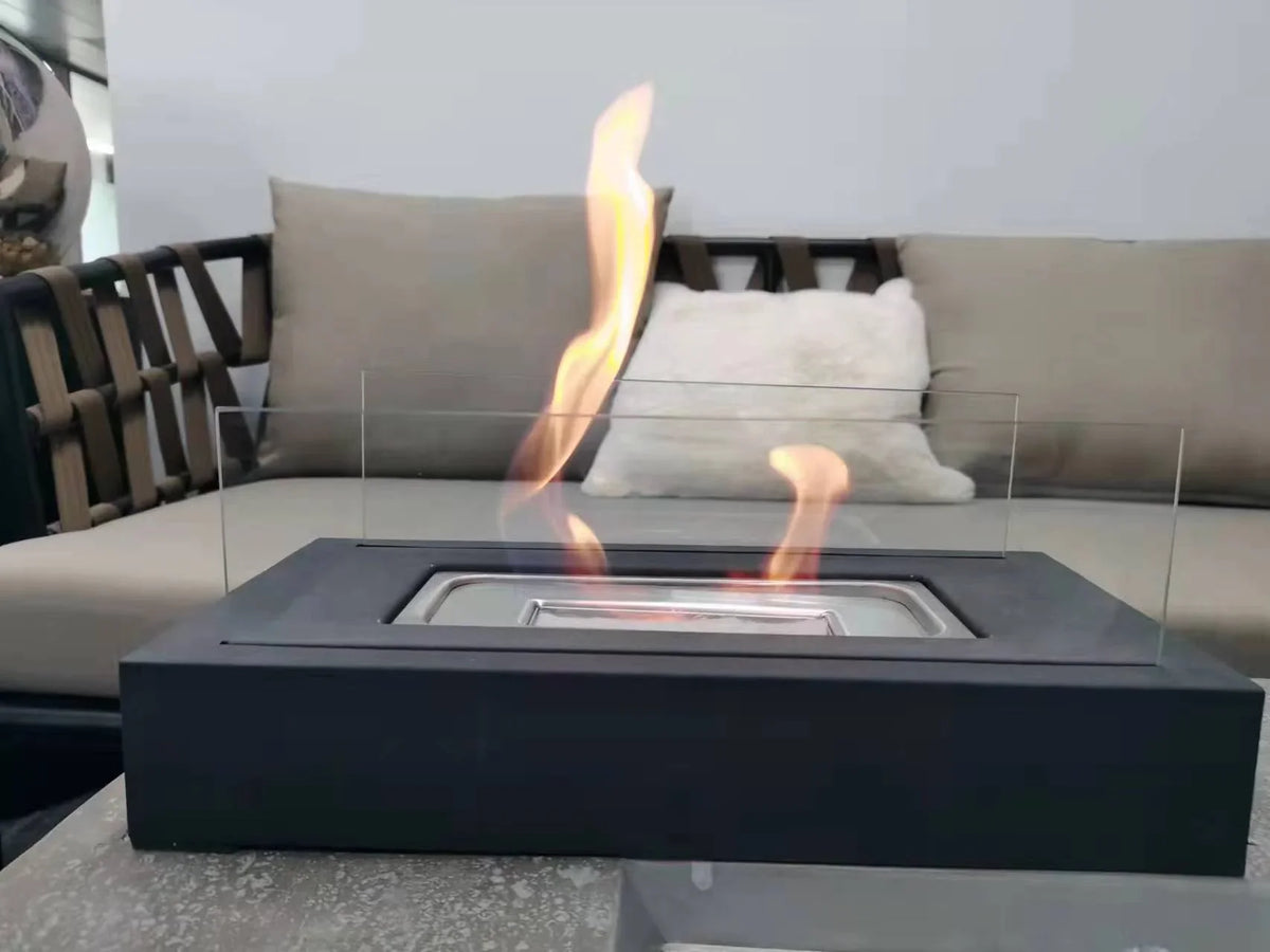 Fireplace Tabletop Smokeless Bio Pits，Tabletop Fire Ethanol Portable