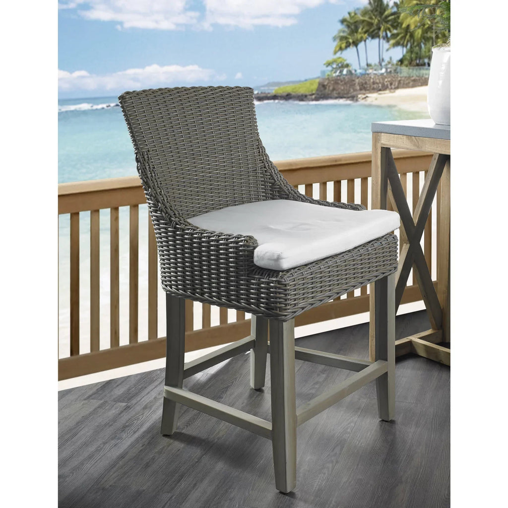 Outdoor Padma's Alfresco Plantation Counter Kubu Stool - Outdoor