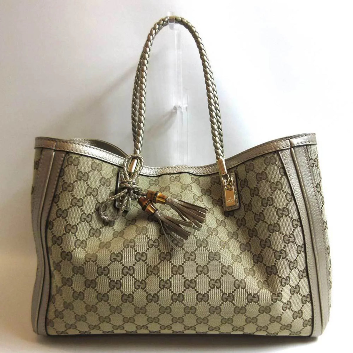 bag Pre-Owned (Good) Vera 269945 canvas Gucci shoulder GUCCI GG tote bamboo