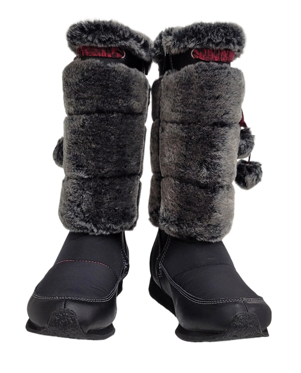 US Black Timberland Preschool Tall Youth Winterberry size 59794 1.5 Boot Fur Medium