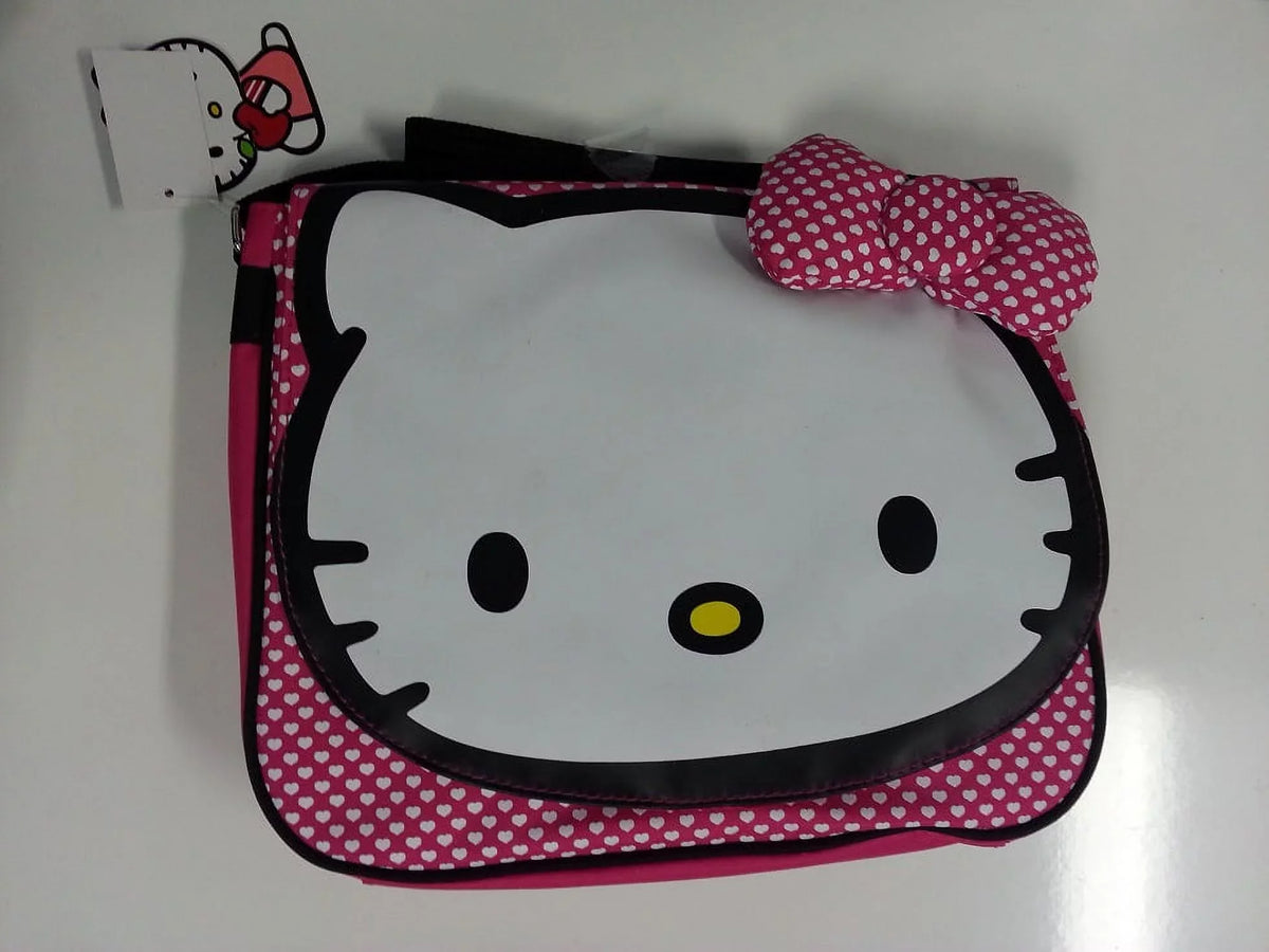 New Hello Kitty Pink 3D Hand - 679375 and w/Hearts Bag - bow