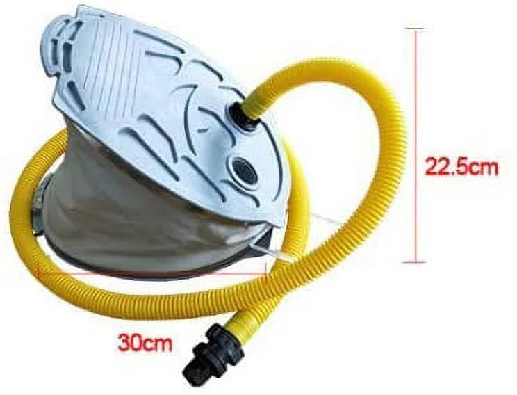 Foot Kayak Pump Inflatable Air , Boat Dinghy Fishing for Air Pump,Portable Accessory Rubber Boat Inflatable Inflatable Pump,Boat