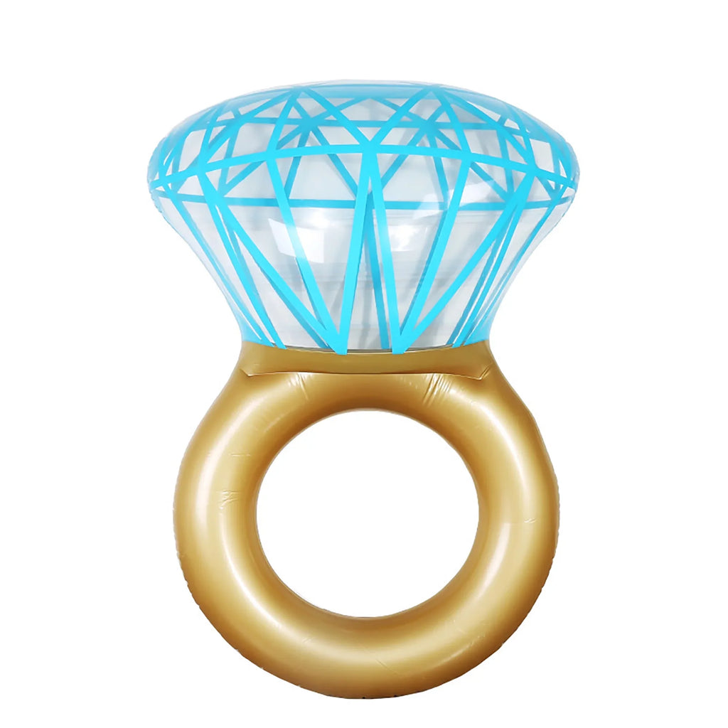 Pool Adults Swimming Diamond Bride Accessories Raft Yejaeka Float Ring,