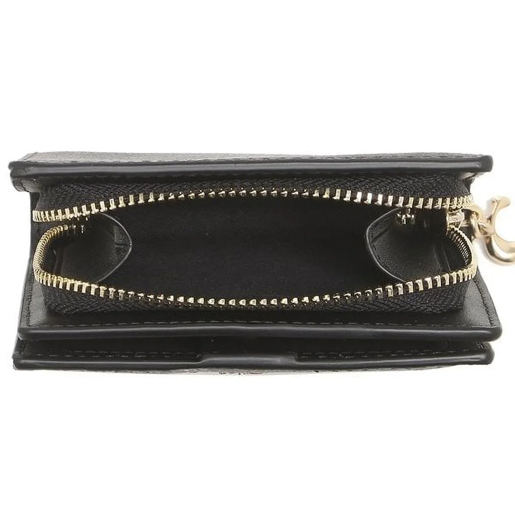 Black) (Brown Snap In Canvas / Women's Signature Coach Wallet